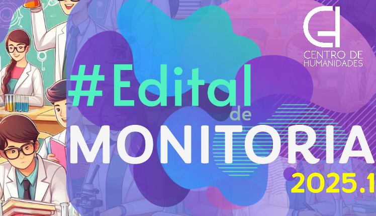 Edital de Monitoria 2025.1
