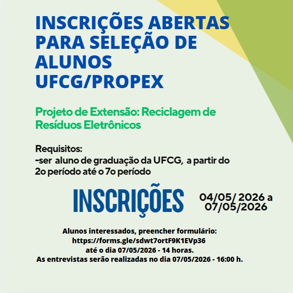 Inscrição Alunos PROPEX